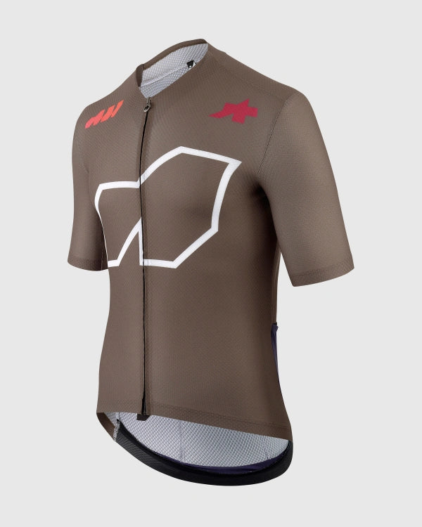 Maillot ASSOS EQUIPE R S11 We are the A Manga Corta Marrón