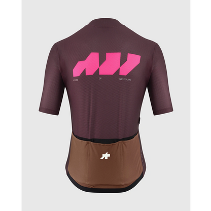 Maillot ASSOS EQUIPE R S11 We are the A Mangas Cortas Burdeos