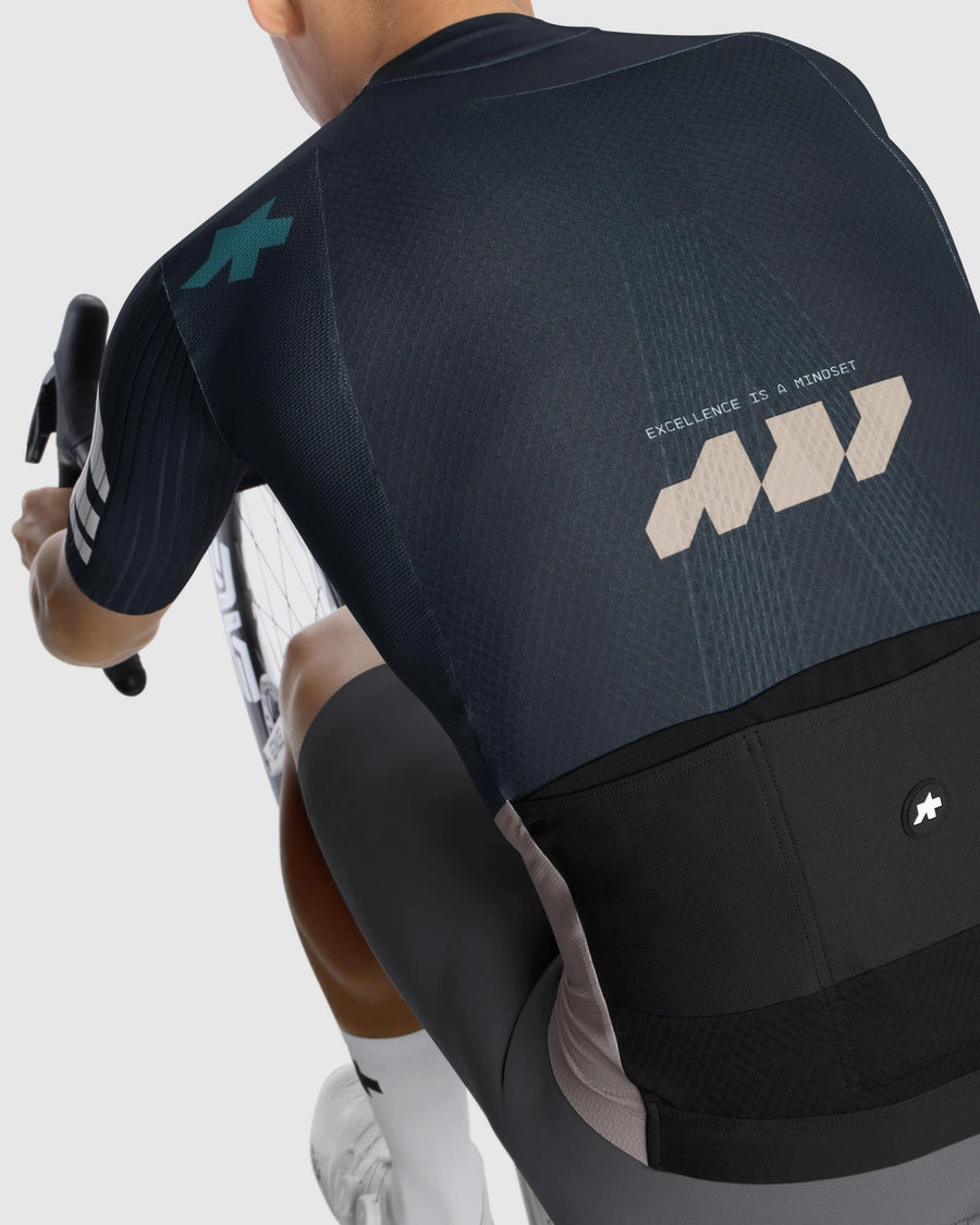 ASSOS EQUIPE RS S11 Maillot manga corta Algo que decir Azul