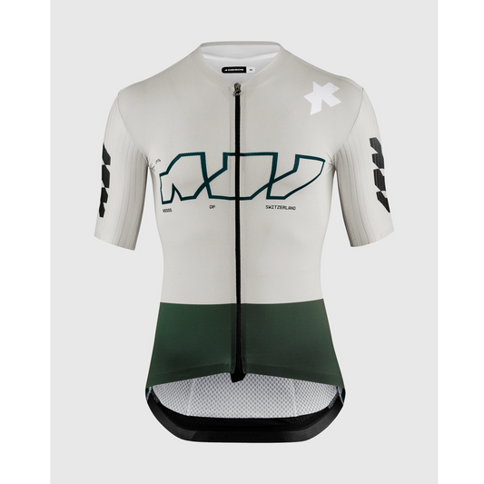 Maillot de manga corta ASSOS EQUIPE RS S11 Something to say Blanco