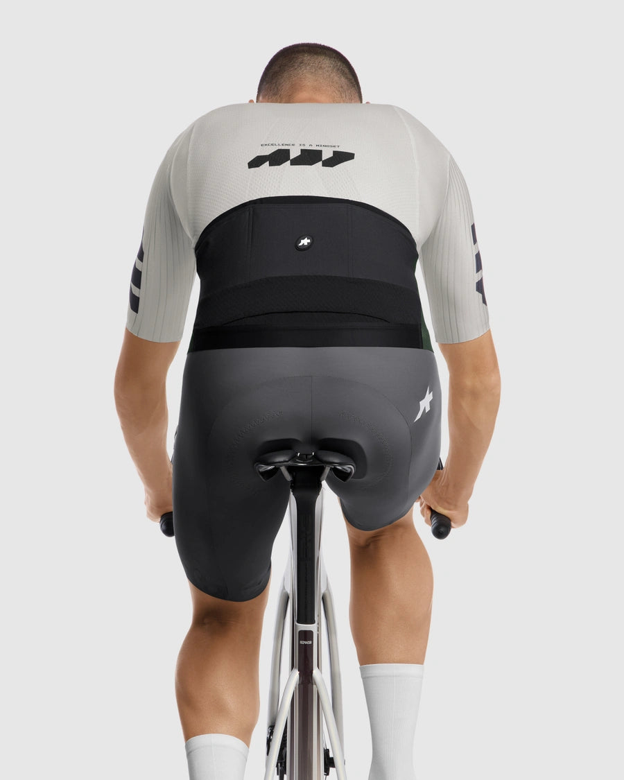 Maillot de manga corta ASSOS EQUIPE RS S11 Something to say Blanco