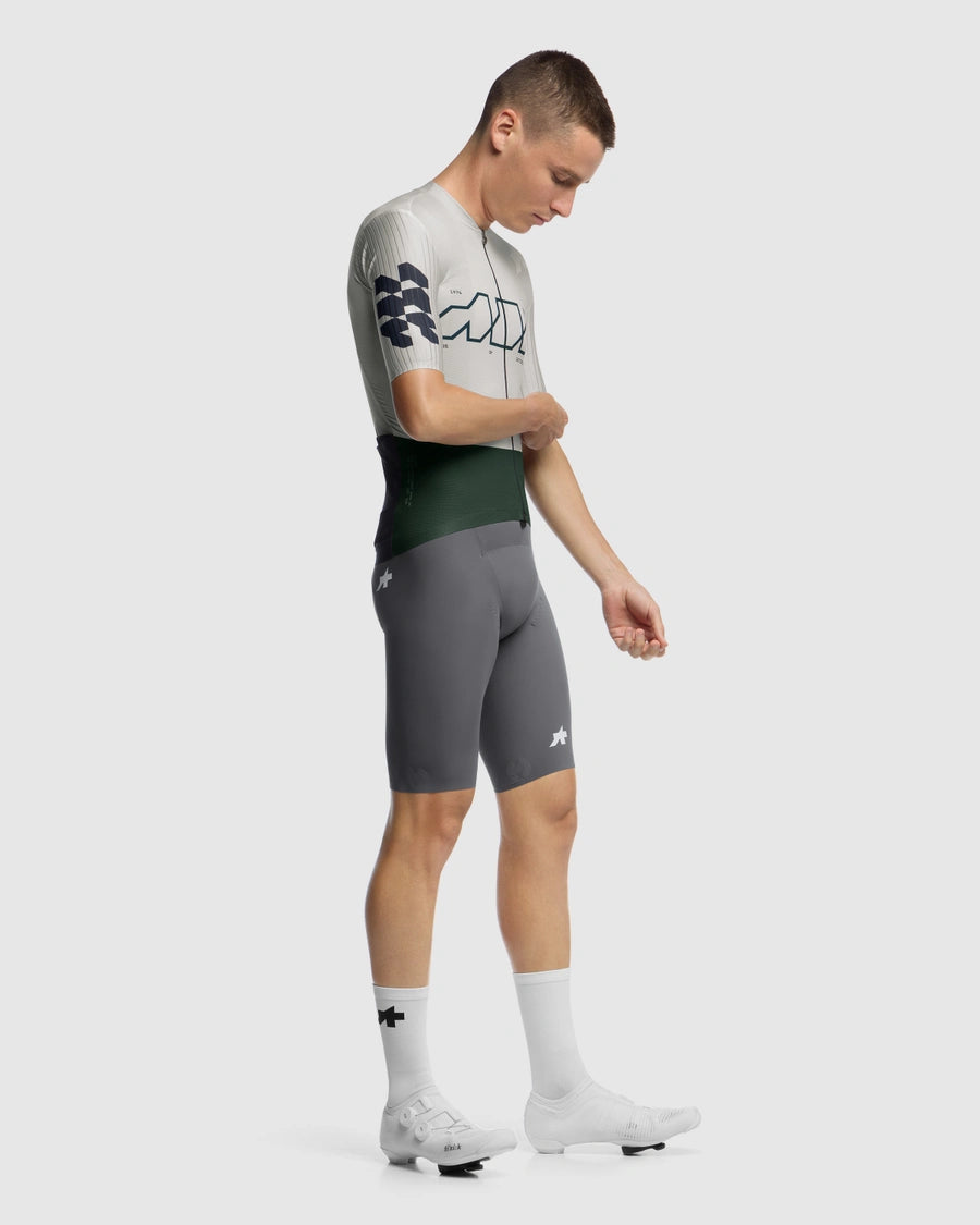 Maillot de manga corta ASSOS EQUIPE RS S11 Something to say Blanco