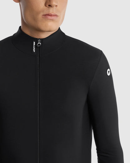 Maillot ASSOS MILLE GT SPRING FALL C2 Mangas Largas Negro