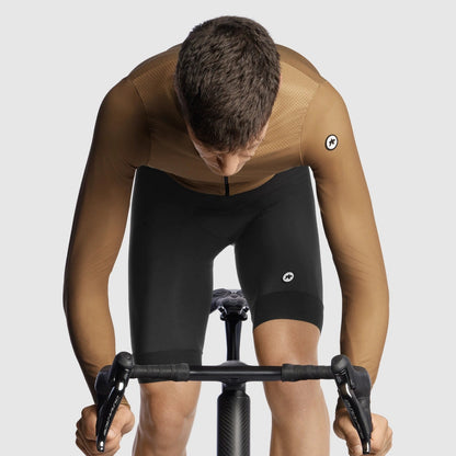Maillot ASSOS MILLE GT S11 Mangas Largas Bronze Ash