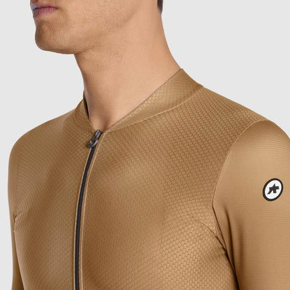 Maillot ASSOS MILLE GT S11 Mangas Largas Bronze Ash