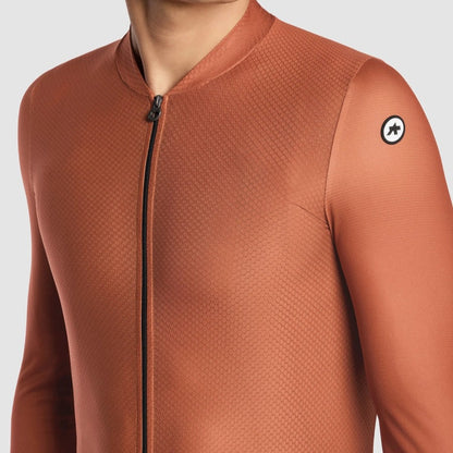 Maillot ASSOS MILLE GT S11 Mangas Largas Rusty Brown