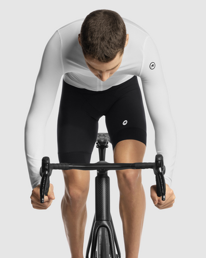 Maillot ASSOS MILLE GT S11 Mangas Largas Blanco