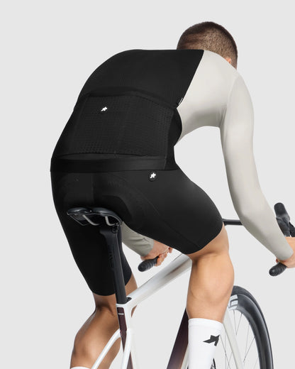 Maillot ASSOS EQUIPE R SPRING FALL S11 Mangas Largas Blanco