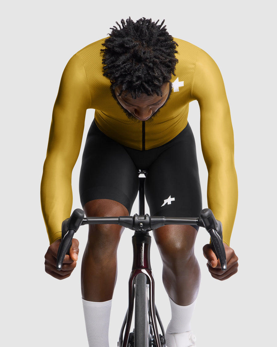 Maillot ASSOS MILLE GT S11 EVO Manga Larga Amarillo