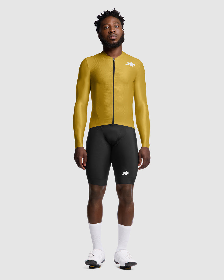 Maillot ASSOS MILLE GT S11 EVO Manga Larga Amarillo