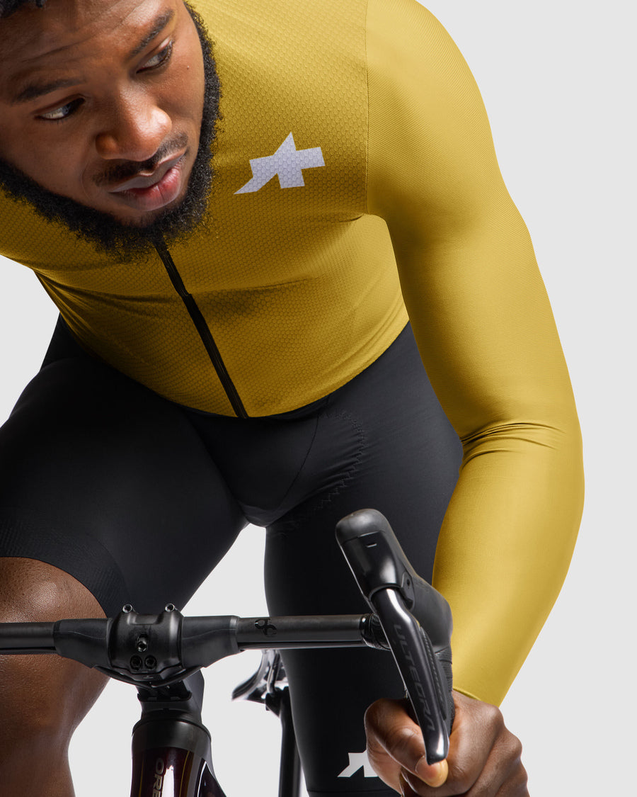 Maillot ASSOS MILLE GT S11 EVO Manga Larga Amarillo