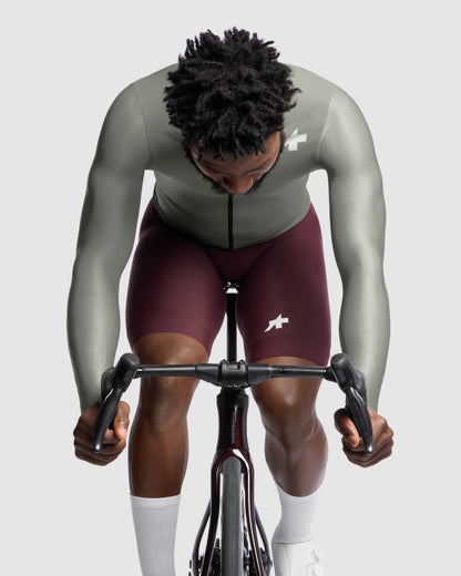 Maillot ASSOS MILLE GT S11 EVO Mangas Largas Verde