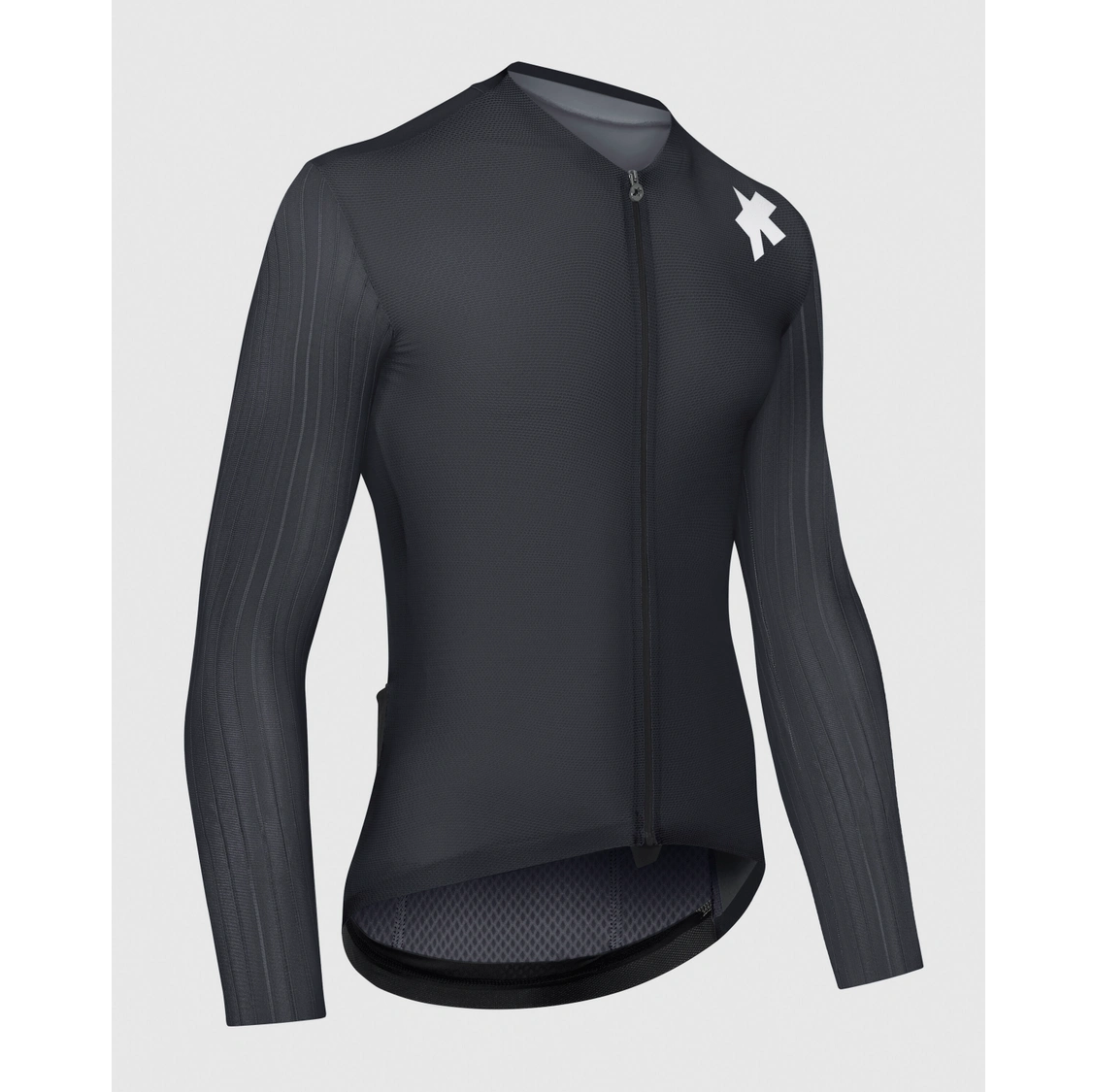 Maillot de manga larga ASSOS EQUIPE RS S11 Negro/Gris