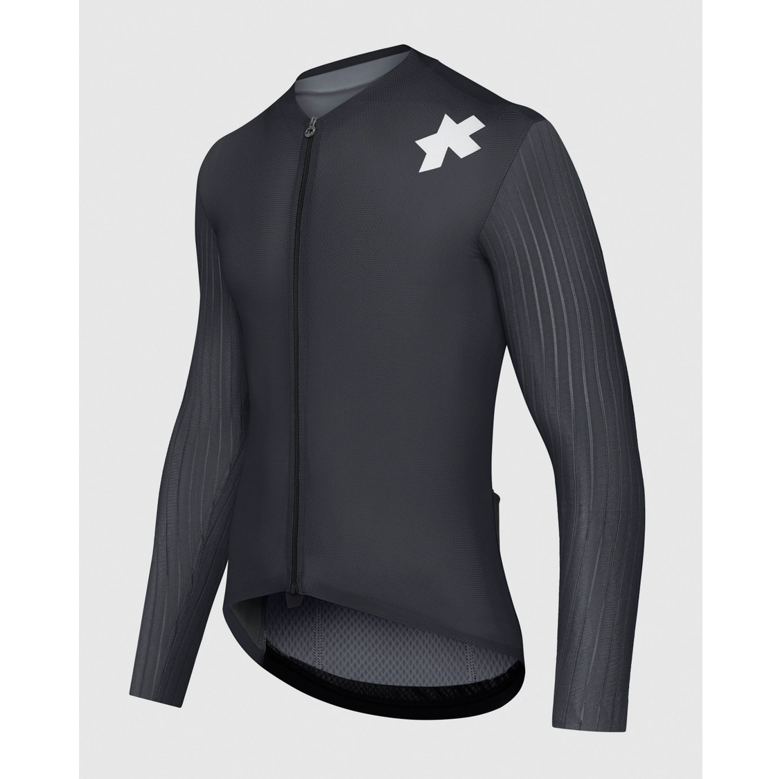 Maillot de manga larga ASSOS EQUIPE RS S11 Negro/Gris