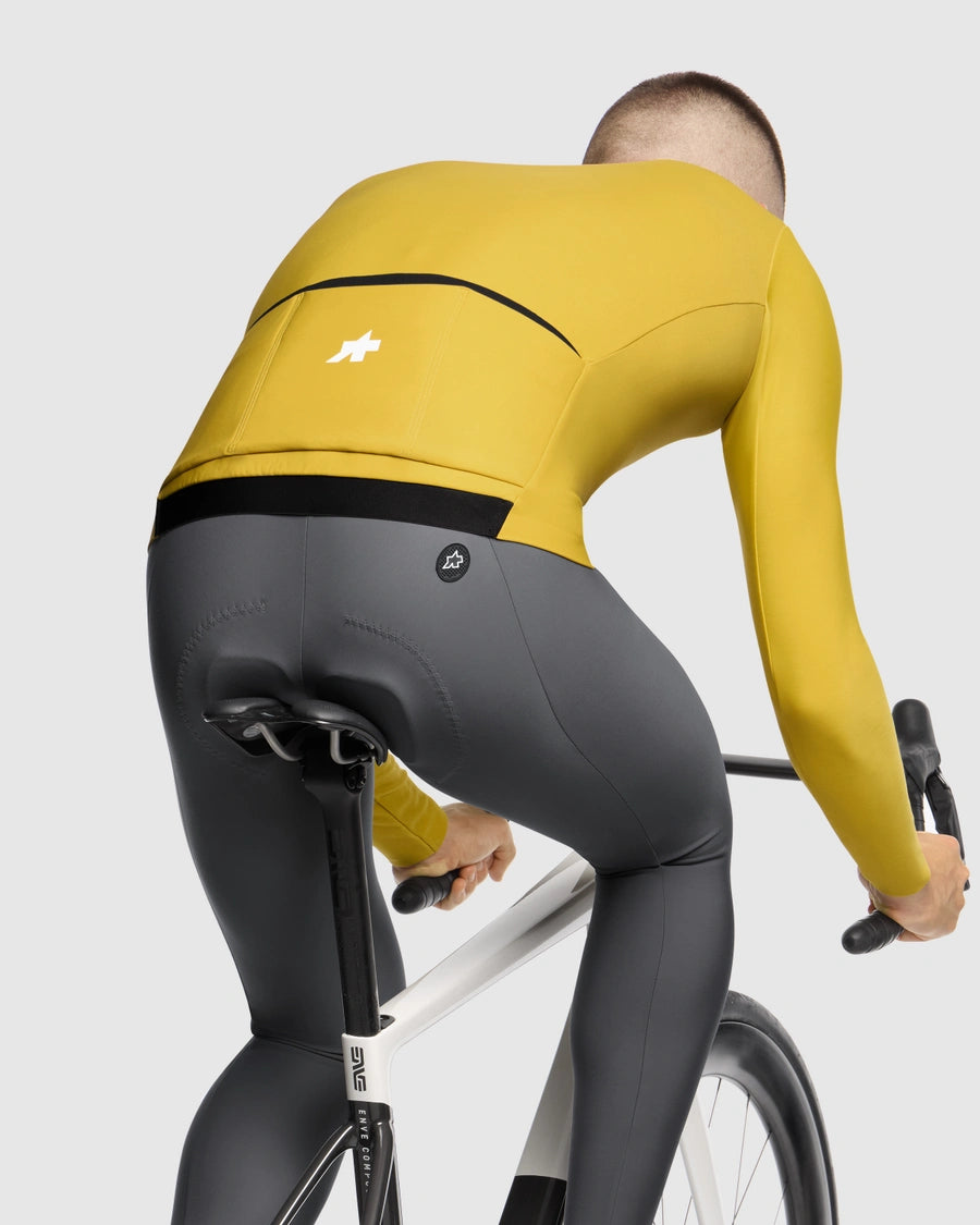 Maillot ASSOS MILLE GT SPRING FALL S11 Mangas Largas Amarillo
