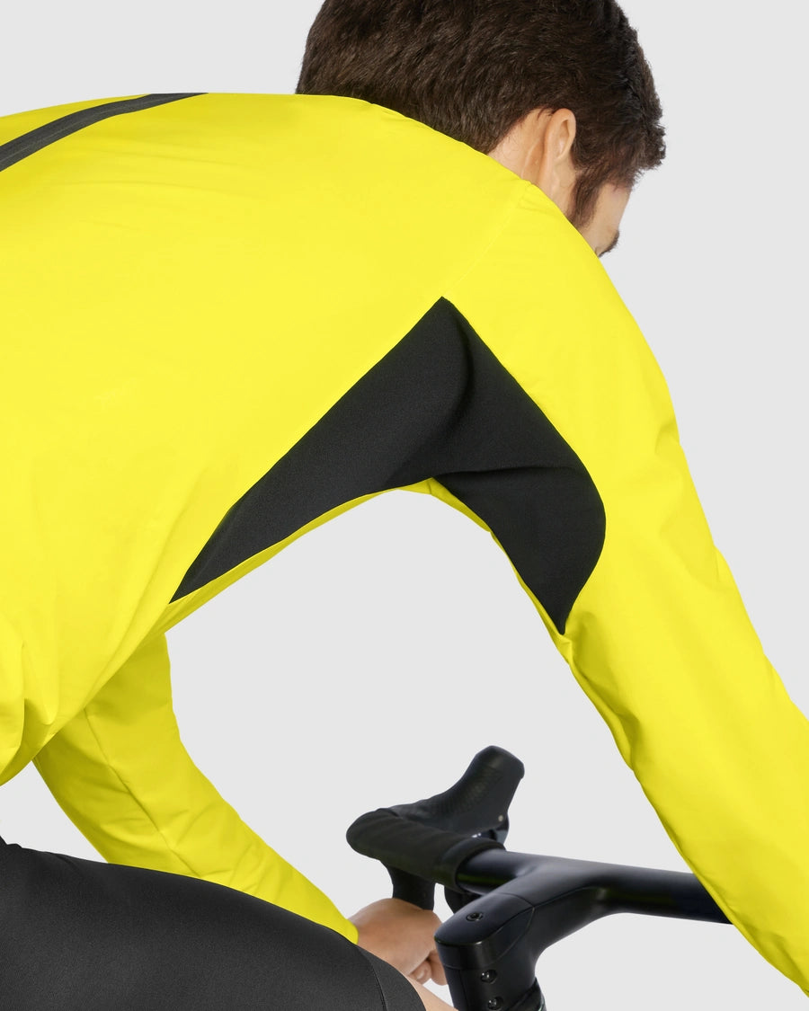 Chaqueta ASSOS MILLE GTS Rain S11 Amarillo Óptico