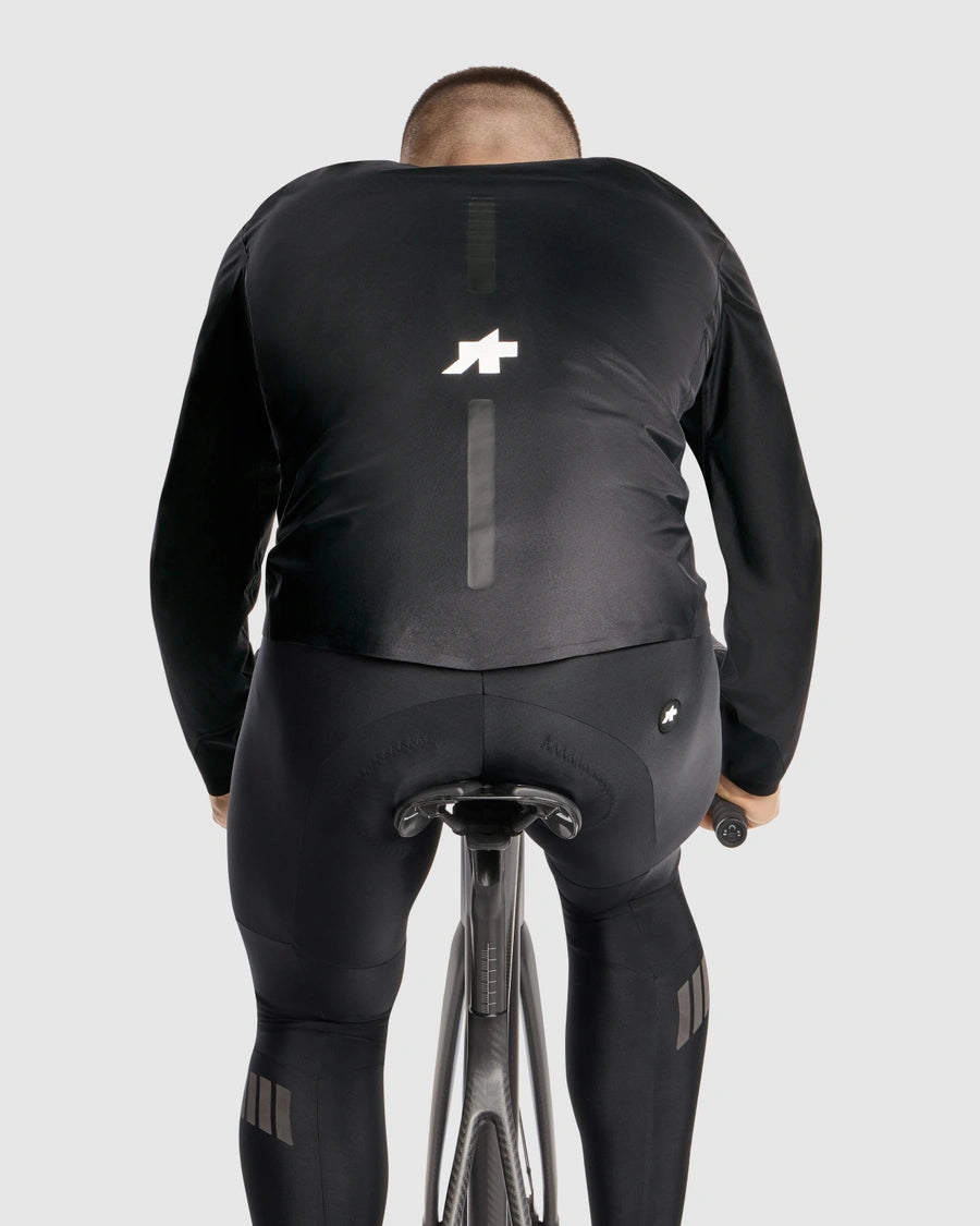 Chaqueta ASSOS EQUIPE RS SCHLOSSHUND RAIN S11 Negra
