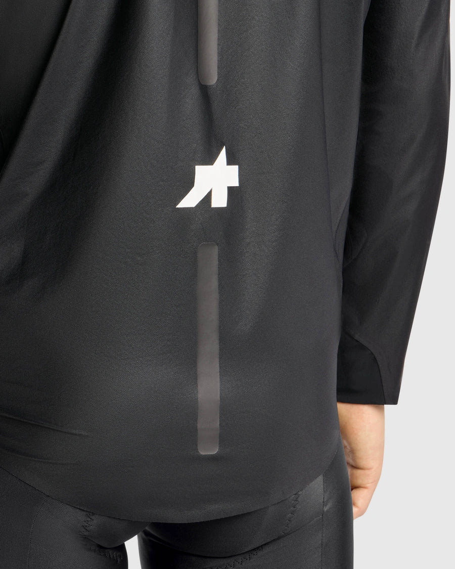 Chaqueta ASSOS EQUIPE RS SCHLOSSHUND RAIN S11 Negra