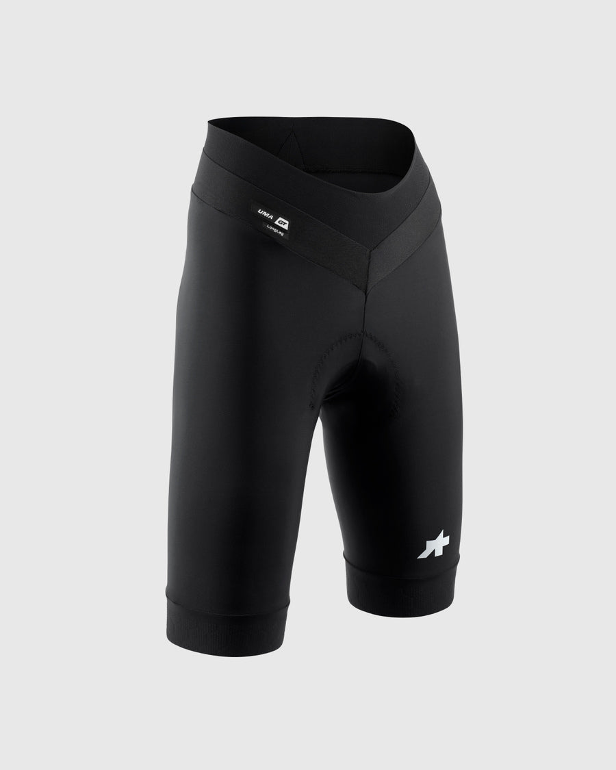 ASSOS UMA GT HALF S11 Botas largas al muslo para mujer Negro