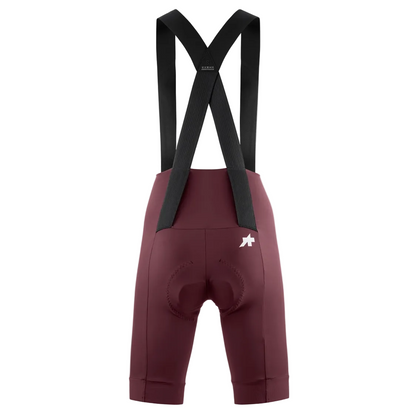 Culote Corto con Tirantes ASSOS UMA GT S11 Mujer Burgundy Red