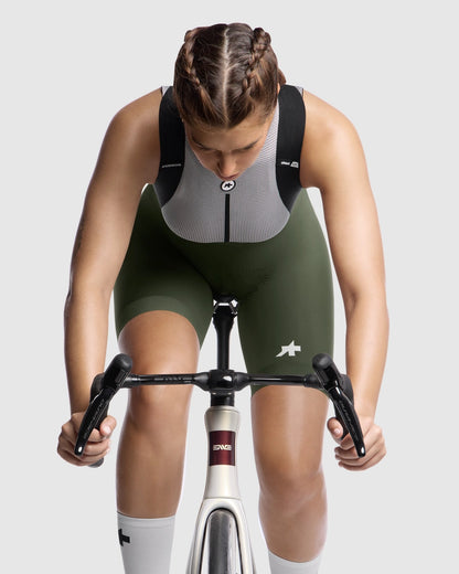 Culote Corto con Tirantes ASSOS UMA GT S11 Mujer Moss Green