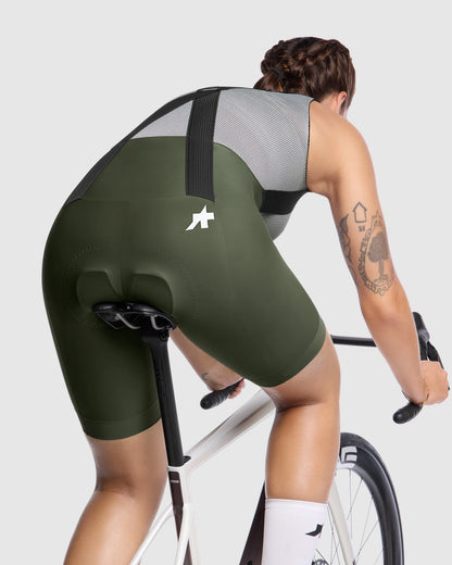 Culote Corto con Tirantes ASSOS UMA GT S11 Mujer Moss Green