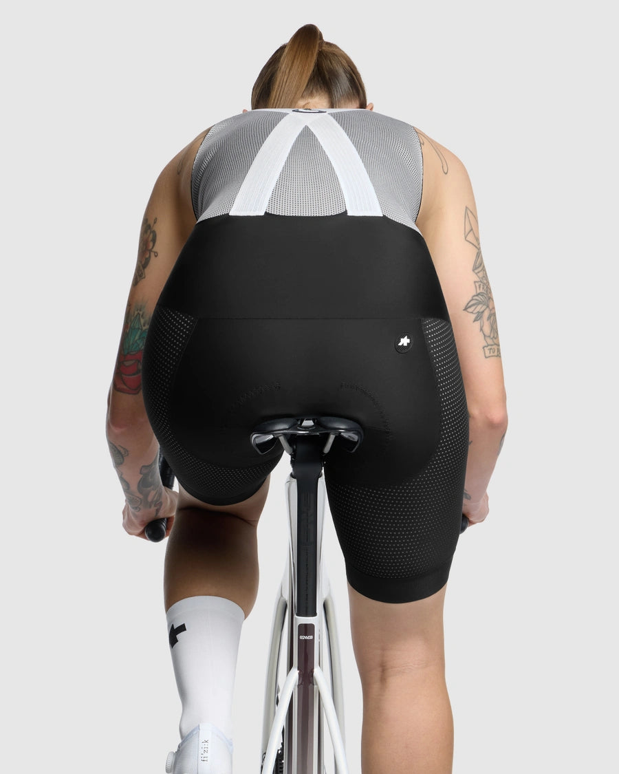 Culote Corto con Tirantes ASSOS MILLE GT INDOOR S11 Mujer Negro
