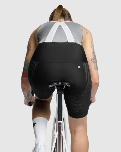 Culote Corto con Tirantes ASSOS MILLE GT INDOOR S11 Mujer Negro