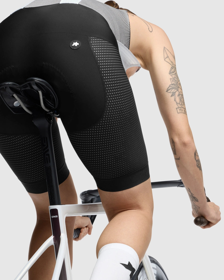 Culote Corto con Tirantes ASSOS MILLE GT INDOOR S11 Mujer Negro