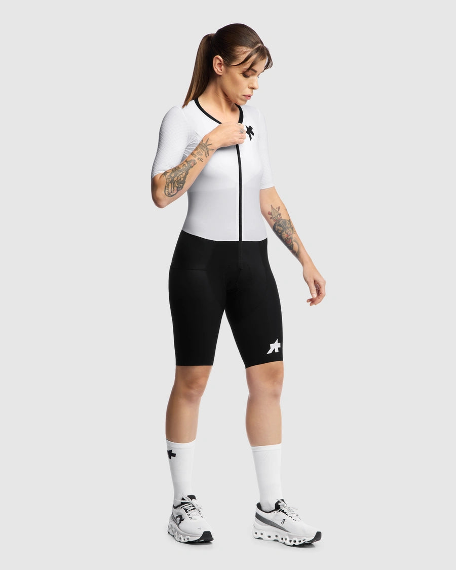 ASSOS DYORA RSV TRIATOR S11 Mono mujer Blanco