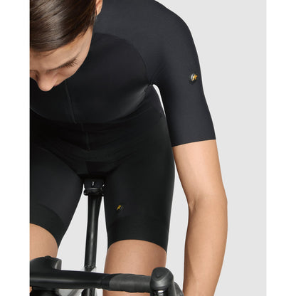 Maillot ASSOS UMA GTV C2 Mangas Cortas Mujer Negro