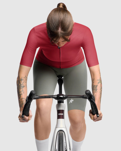 Maillot ASSOS DYORA R S11 Manches Courtes Mujer Berry