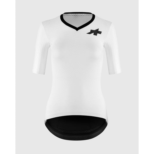 Maillot ASSOS DYORA RSV S11 Mujer Manga Corta Blanco
