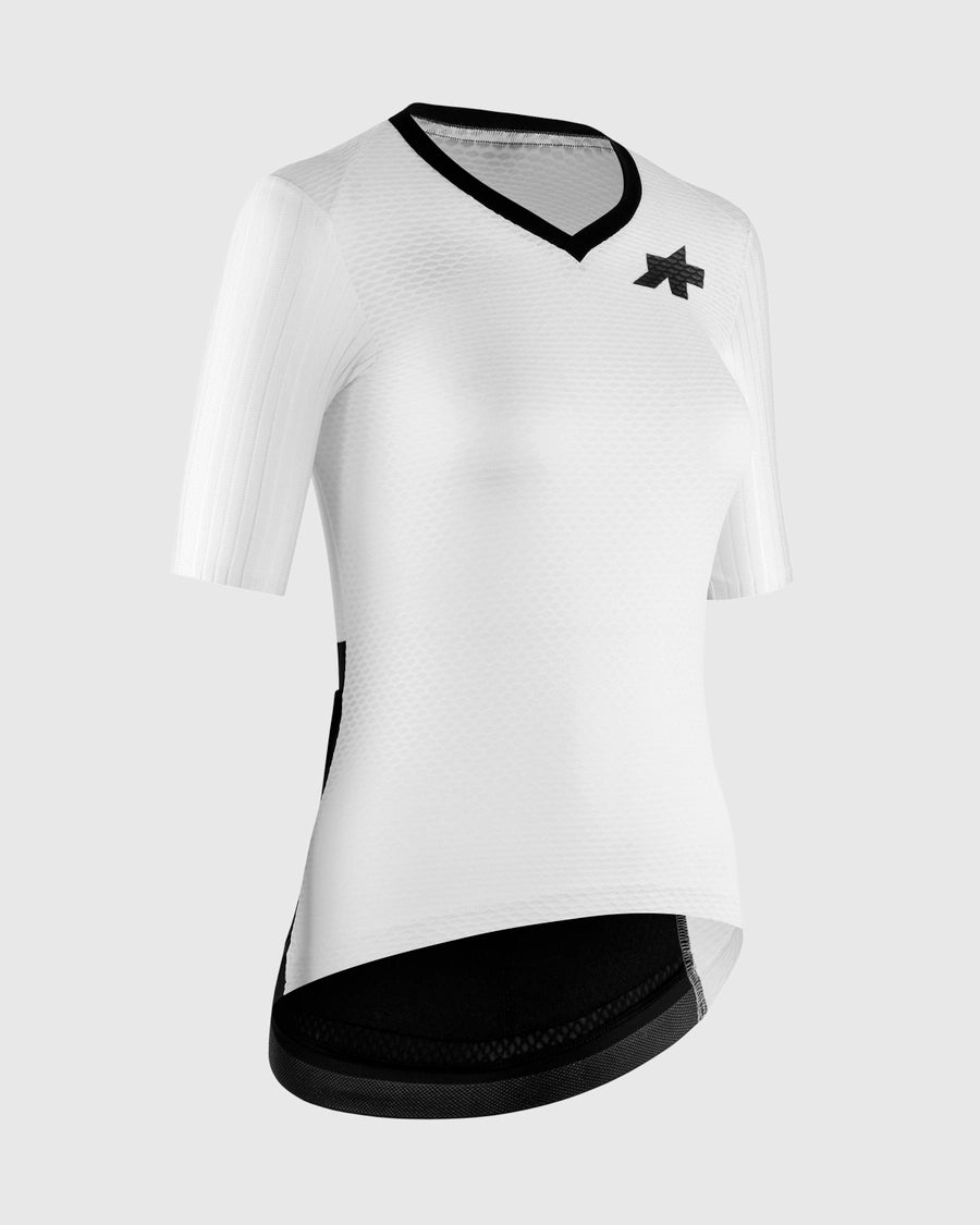Maillot ASSOS DYORA RSV S11 Mujer Manga Corta Blanco