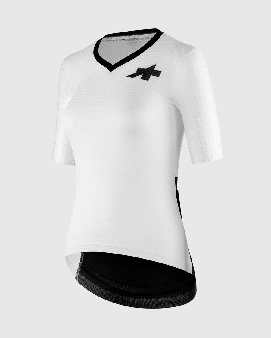 Maillot ASSOS DYORA RSV S11 Mujer Manga Corta Blanco