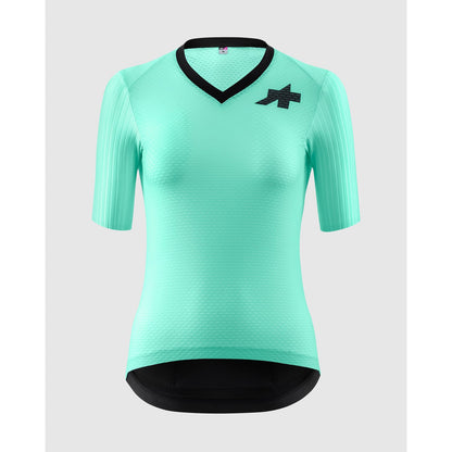 Maillot ASSOS DYORA RSV S11 Mangas Cortas Mujer Verde