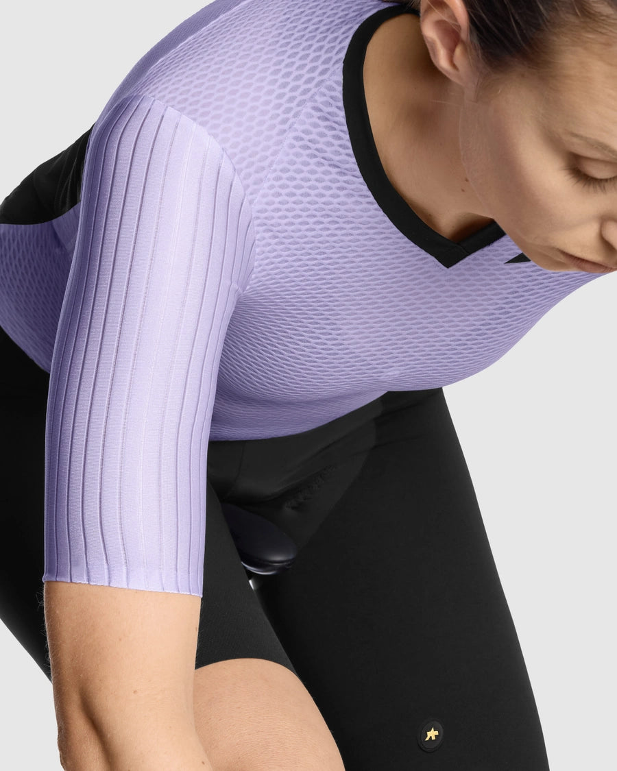 Maillot ASSOS DYORA RSV S11 Mujer manga corta Lavanda