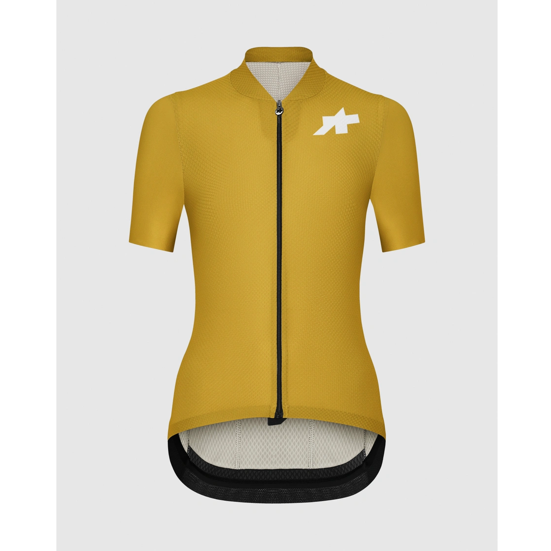 Maillot ASSOS UMA GT S11 EVO Mujer manga corta Godlen Amarillo