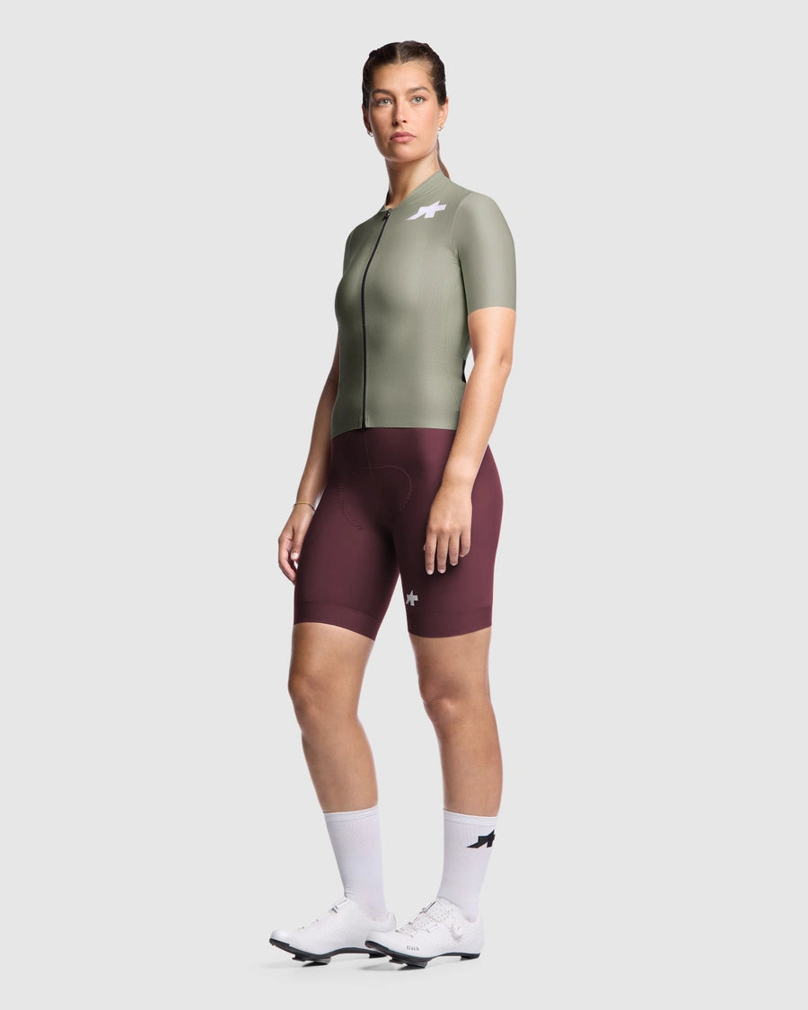 Maillot ASSOS UMA GT S11 EVO Mujer manga corta Edge Green