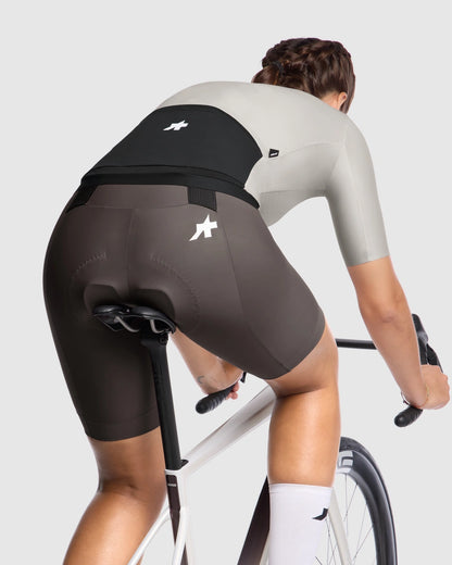 Maillot ASSOS UMA GT S11 EVO Mangas Cortas Mujer Almond Milk