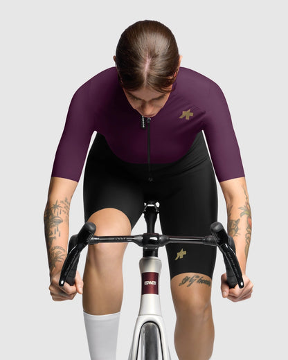 Maillot ASSOS UMA GTV S11 Mangas Cortas Mujer Violeta