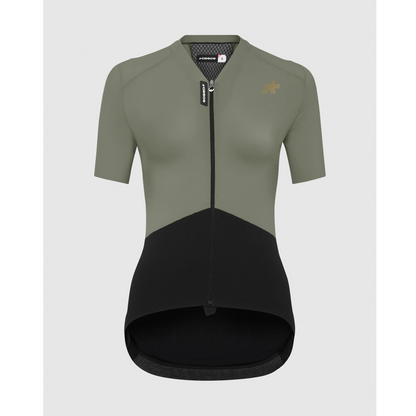 Maillot ASSOS UMA GTV S11 Mangas Cortas Mujer Verde