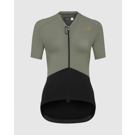 Maillot ASSOS UMA GTV S11 Mujer manga corta Verde