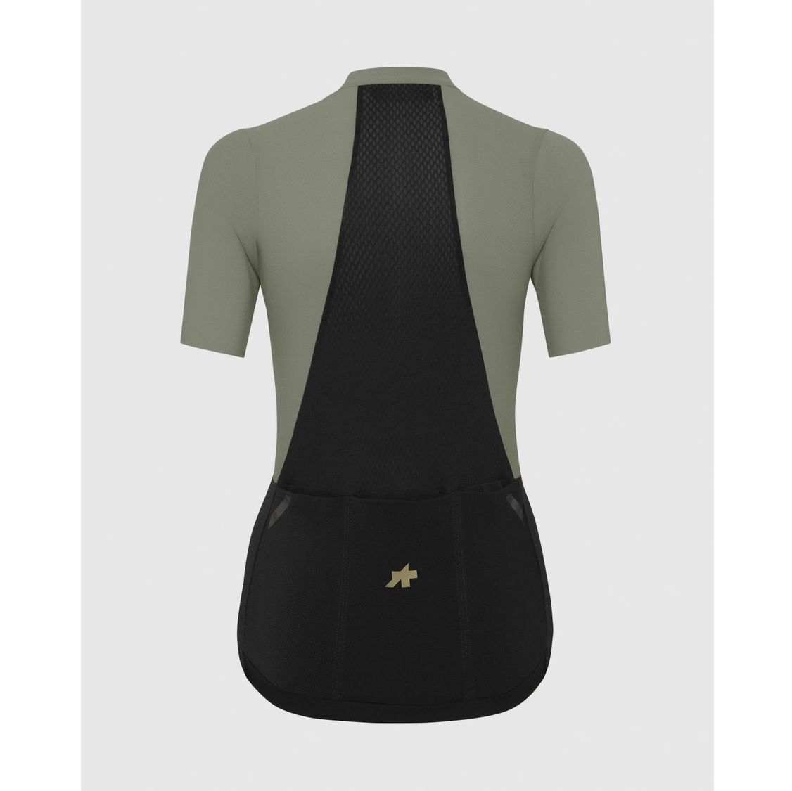 Maillot ASSOS UMA GTV S11 Mujer manga corta Verde
