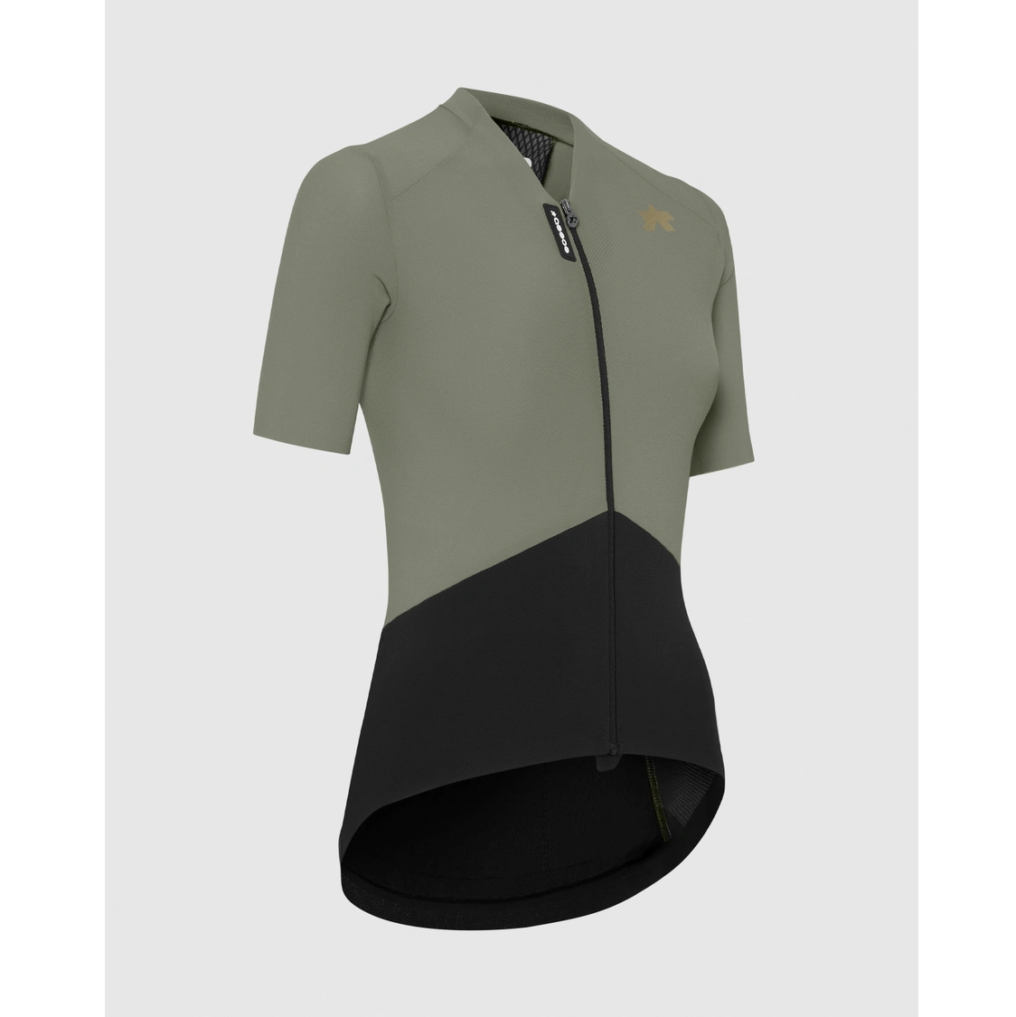 Maillot ASSOS UMA GTV S11 Mujer manga corta Verde