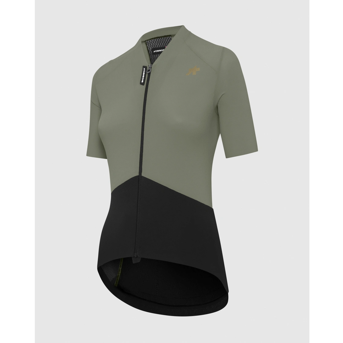 Maillot ASSOS UMA GTV S11 Mujer manga corta Verde