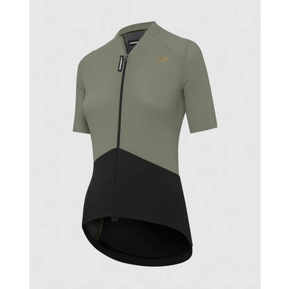 Maillot ASSOS UMA GTV S11 Mangas Cortas Mujer Verde