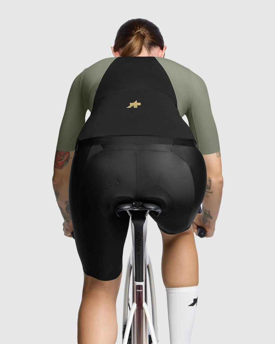 Maillot ASSOS UMA GTV S11 Mujer manga corta Verde