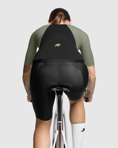 Maillot ASSOS UMA GTV S11 Mangas Cortas Mujer Verde