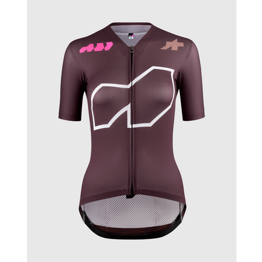 Maillot ASSOS DYORA R S11 Mujer manga larga Rojo